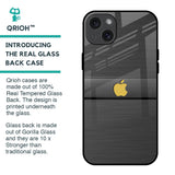 Grey Metallic Glass Case For iPhone 15 Plus