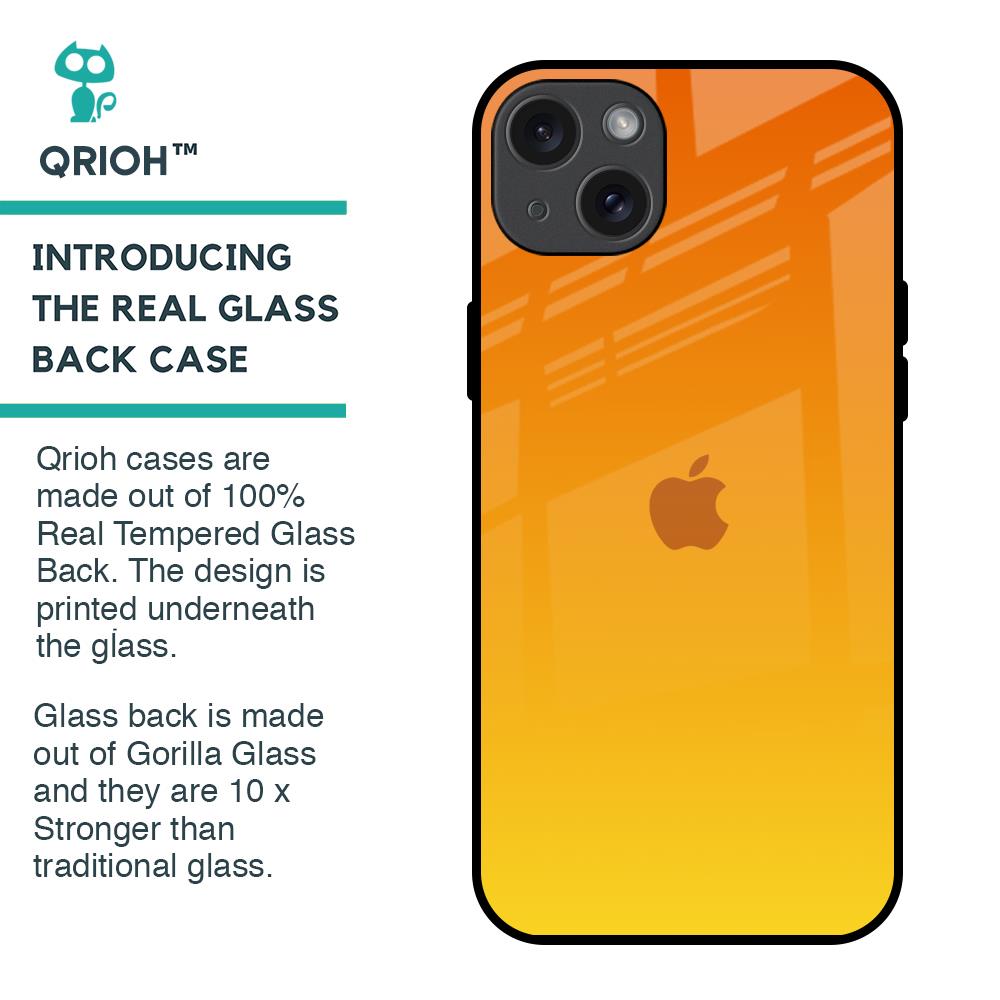 Sunset Glass Case for iPhone 15 Plus