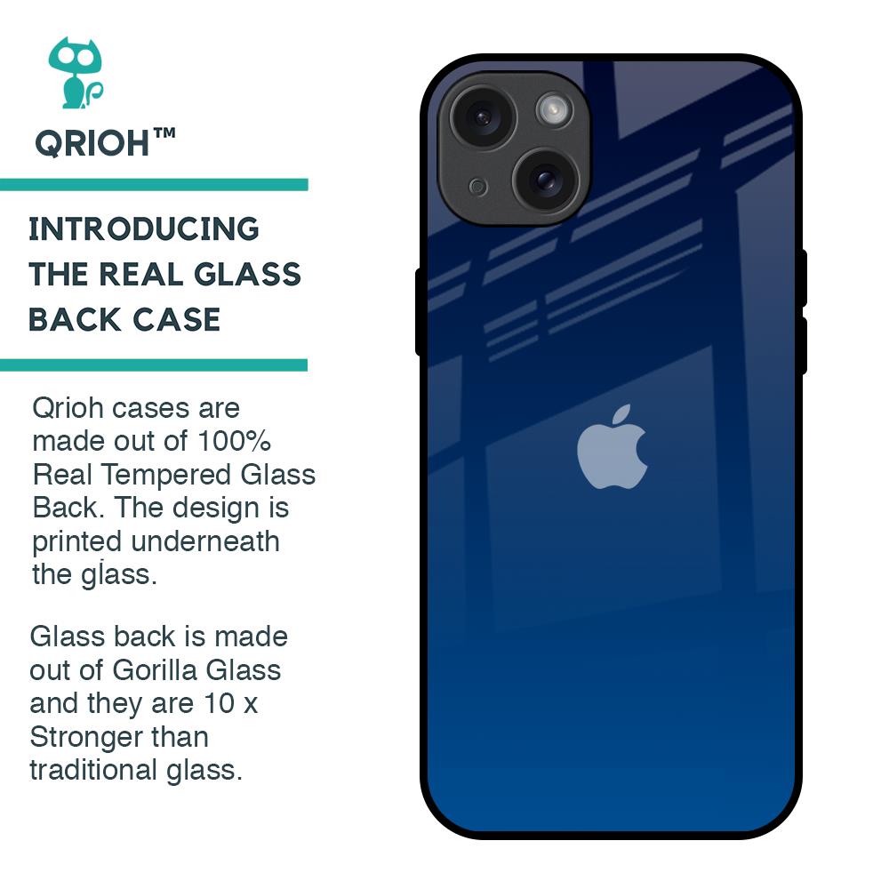 Very Blue Glass Case for iPhone 15 Plus