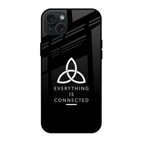 Everything Is Connected iPhone 15 Plus Glass Back Cover Online