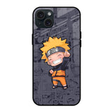 Orange Chubby iPhone 15 Plus Glass Back Cover Online