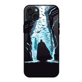 Dark Man In Cave iPhone 15 Plus Glass Back Cover Online