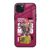 Gangster Hero iPhone 15 Plus Glass Back Cover Online