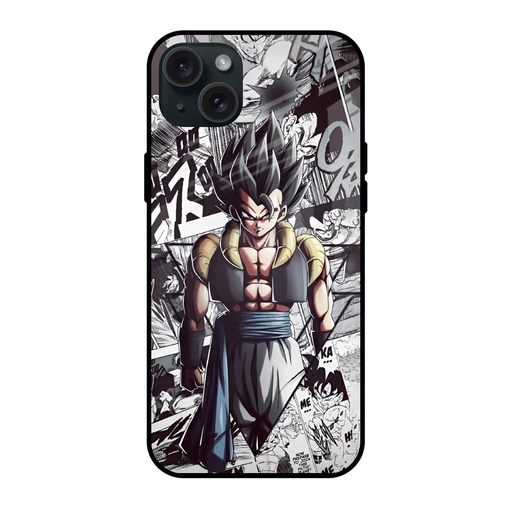 Dragon Anime Art iPhone 15 Plus Glass Back Cover Online