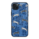 Blue Cheetah iPhone 15 Plus Glass Back Cover Online