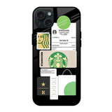 Coffee Latte iPhone 15 Plus Glass Back Cover Online