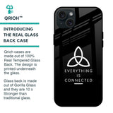 Everything Is Connected Glass Case for iPhone 15 Plus