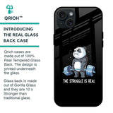 Real Struggle Glass Case for iPhone 15 Plus