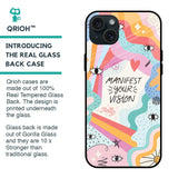 Vision Manifest Glass Case for iPhone 15 Plus