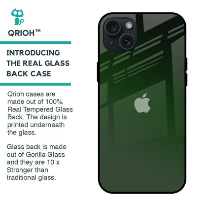 Deep Forest Glass Case for iPhone 15 Plus