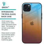 Rich Brown Glass Case for iPhone 15 Plus