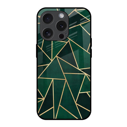 Abstract Green iPhone 15 Pro Glass Back Cover Online