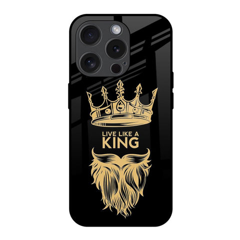 King Life iPhone 15 Pro Glass Back Cover Online