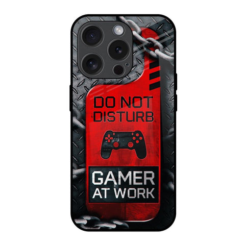 Do No Disturb iPhone 15 Pro Glass Back Cover Online