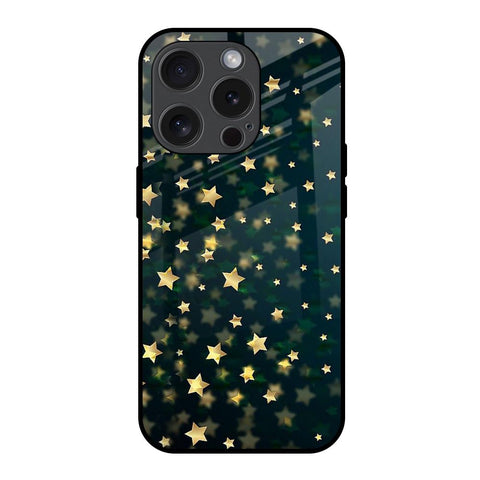 Dazzling Stars iPhone 15 Pro Glass Back Cover Online