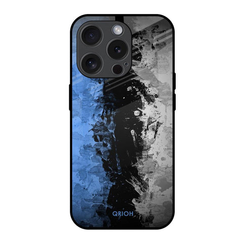 Dark Grunge iPhone 15 Pro Glass Back Cover Online