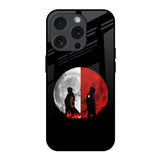 Anime Red Moon iPhone 15 Pro Glass Back Cover Online