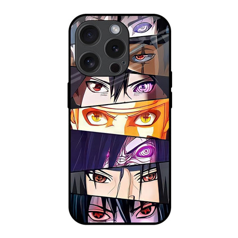 Anime Eyes iPhone 15 Pro Glass Back Cover Online