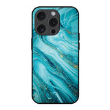 Ocean Marble iPhone 15 Pro Glass Back Cover Online