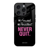Be Focused iPhone 15 Pro Glass Back Cover Online