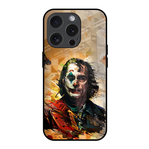 Psycho Villain iPhone 15 Pro Glass Back Cover Online