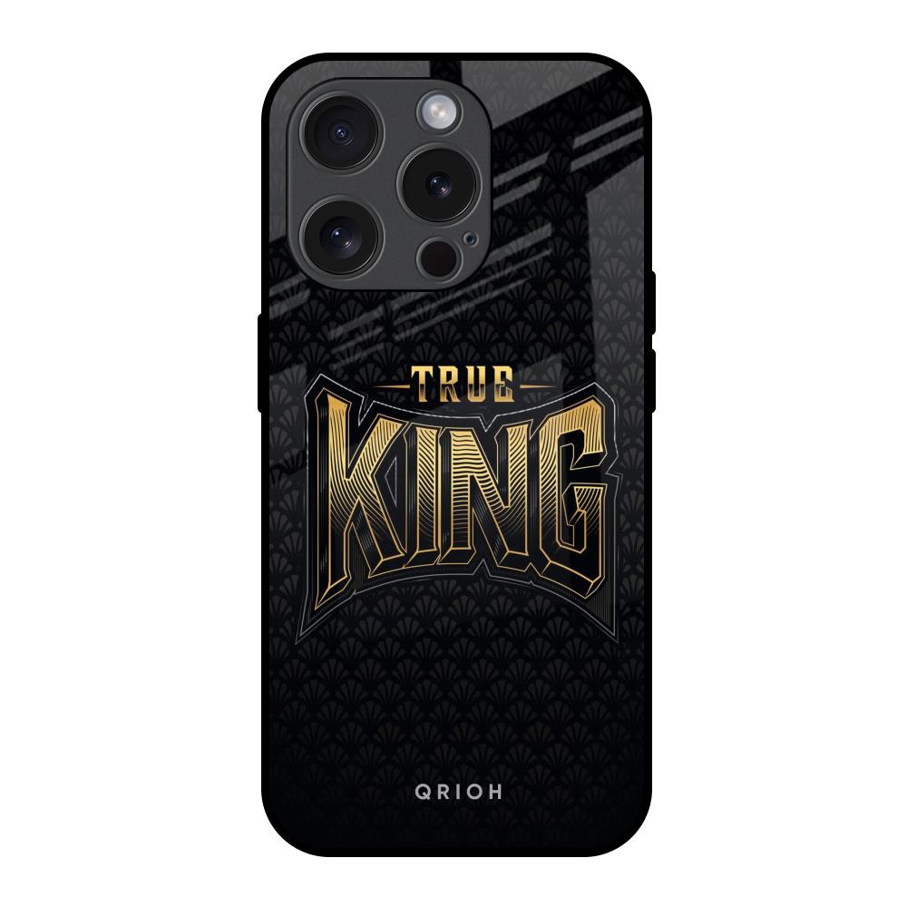 True King iPhone 15 Pro Glass Back Cover Online