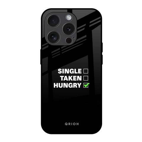 Hungry iPhone 15 Pro Glass Back Cover Online