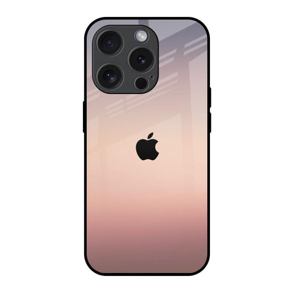 Golden Mauve iPhone 15 Pro Glass Back Cover Online