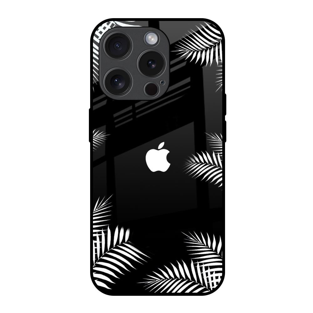 Zealand Fern Design iPhone 15 Pro Glass Back Cover Online