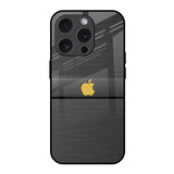 Grey Metallic Glass iPhone 15 Pro Glass Back Cover Online