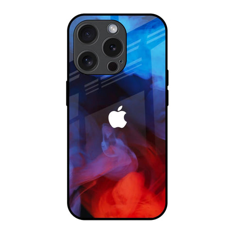 Dim Smoke iPhone 15 Pro Glass Back Cover Online