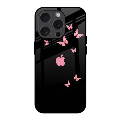 Fly Butterfly iPhone 15 Pro Glass Back Cover Online
