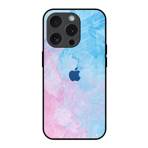 Mixed Watercolor iPhone 15 Pro Glass Back Cover Online