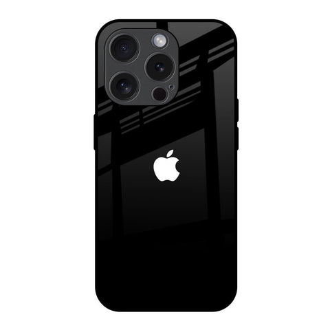 Jet Black iPhone 15 Pro Glass Back Cover Online