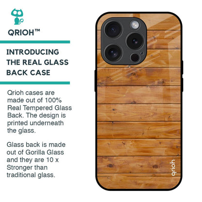 Timberwood Glass Case for iPhone 15 Pro