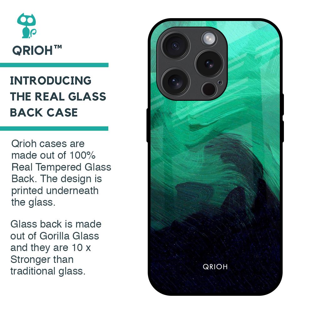 Scarlet Amber Glass Case for iPhone 15 Pro