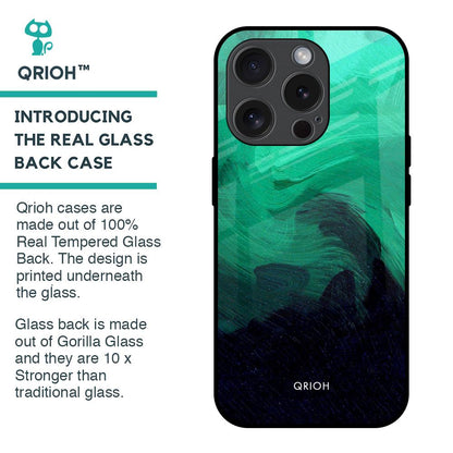 Scarlet Amber Glass Case for iPhone 15 Pro