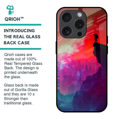 Dream So High Glass Case For iPhone 15 Pro