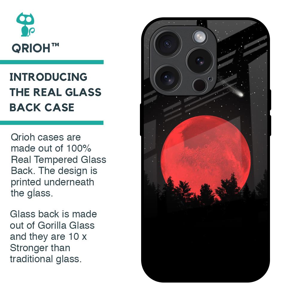Moonlight Aesthetic Glass Case For iPhone 15 Pro