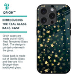 Dazzling Stars Glass Case For iPhone 15 Pro