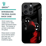 Shadow Character Glass Case for iPhone 15 Pro