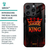 Royal King Glass Case for iPhone 15 Pro