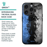 Dark Grunge Glass Case for iPhone 15 Pro