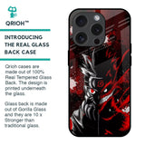 Dark Character Glass Case for iPhone 15 Pro