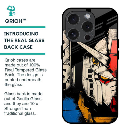 Transformer Art Glass Case for iPhone 15 Pro