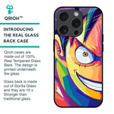 Monkey Wpap Pop Art Glass Case for iPhone 15 Pro