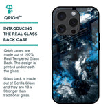Cloudy Dust Glass Case for iPhone 15 Pro