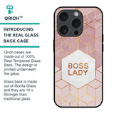 Boss Lady Glass Case for iPhone 15 Pro