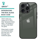 Charcoal Glass Case for iPhone 15 Pro