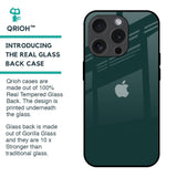 Olive Glass Case for iPhone 15 Pro